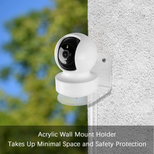 Wall Mount Compatible with TP-Link Tapo C210/ C200 and Kasa Indoor Pan/Tilt Smart Security Camera Bracket/Holder for Home/Apartment...
