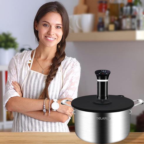 Sous Vide Precision Cooker Silicone Lids, Fits up to 11 pot, Compatible with Anova Culinary Sous Vide Precision Cookers, Prevent Water Evaporation...