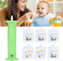 7pcs Set Food Pouch, Maker Reusable Pure Color Pouches Toddler Fruit Squeeze Puree Filler for Kids(Green)...