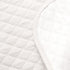 Pleasant Boulevard | Portable Waterproof Baby Changing Pad Liner, Washable Reusable Changing Table Cover Made with Breathable TPU, 27x13in (White,...