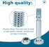 Snowblowers Shear Pins 303160355P / 303160355 Compatible with Powersmart Snow Blower Shear Part Fit for Powersmart All Two-Stage Snow blowers, Sno...