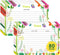 80 Pack Recipe Cards, 5 x 7 inch Cooking Recipe Cards for Recipe Binder, Double-sided Recipe Cards with Lines for Weddings, Bridal Shower, Christm...