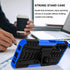 for Samsung Galaxy A15 5G Case with 2 Pack Screen Protector,Military Grade Shockproof, Heavy Duty Robust Bumper Cover with Kickstand for Galaxy A1...