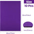 CHRORINE 10 Pcs Purple Felt Fabric Sheets Self Adhesive Felt Sheets 8 x 12 Inches Felt Paper for Art and Craft Supplies...