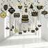 Blulu 30 Pcs Retirement Party Hanging Swirls Decorations Black Gold Retirement Party Supplies for Men Women 2025...