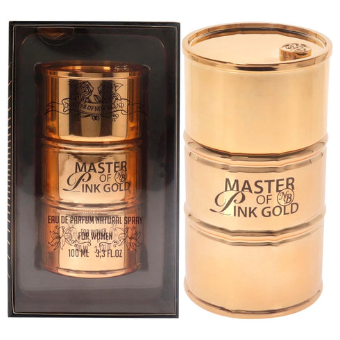 New Brand Perfumes New Brand Master of Essence Pink Gold EDP Spray Women 3.3 oz...