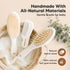 Baby Hair Brush and Comb Set for Newborn - Wooden Baby Hair Brush Set with Soft Goat Bristle, Baby Brush Set for Newborns, Baby Brush and Comb Set...