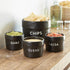 Santa Barbara Design Studio Serving Bowls Taco Night Ceramic Bowl, Small, Black - Queso...