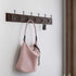 LIBERTY 165541 Wall Mounted Coat Rack with 6 Decorative Hooks, 27 Inch, Soft Iron and Cocoa...