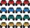 16 Pcs Truck Silicone Beads, EVERMARKET Cars Silicone Focal Beads for Pens, Cute Truck Silicone Beads Bulk, Rubber Loose Spacer Beads for Keychain...