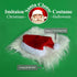 Funny Pet Reindeer Moose Costumes for Dog, Cute Furry Pet Wig for Halloween Christmas, Pet Clothing Accessories (Santa Claus, Size M)...