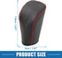Car Gear Shifting Knob Cover Automatic Transmission Lever Trim for Hyundai Sonata 2009 PU Leather Black Red...