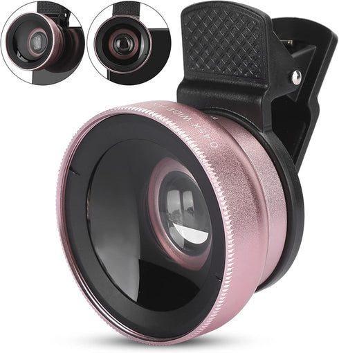 Macro and Wide Angle Lens, 2 in 1 Wide Anle Pro Lens, Pro Lens Kit for Every Lens and Creates Beautiful Landscapes...