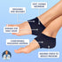 Dr. Frederick’s Original Neoprene Heel Guards - 2ct. - Heel Cups for Heel Pain Relief - Cracked Heels, Heel Spurs - Heel Pads for Plantar Fasciiti...