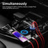 Car Charger SuperVOOC 80W for OnePlus 12R 12 11 10t 10 Pro, SuperVOOC Warp Charger for OnePlus Open Pad Nord 9 Pro 8 7T 6 6T 5 5T LED Display Dual...