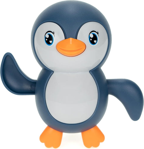 Bath Toys Wind up Backstroke Swimming Penguins for Kids 18M+ (Blue)...