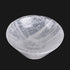 AMOYSTONE Natural Crystals Charging Tray 4" - Round Selenite Bowl Creative Dish Jewelry Storage Bowls for Home Decor...