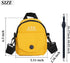 FuninCrea Canvas Messenger Bag, Cute and Fashion Canvas Shoulder Bag Crossbody Phone Bag With Zipper...