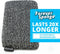 Grill Rescue Heavy Duty Kitchen Sponge - Lasts 20x Longer, Scratch-Free, Safe for Non-Stick Cookware - Cut Resistant, Versatile Household, Bathroo...