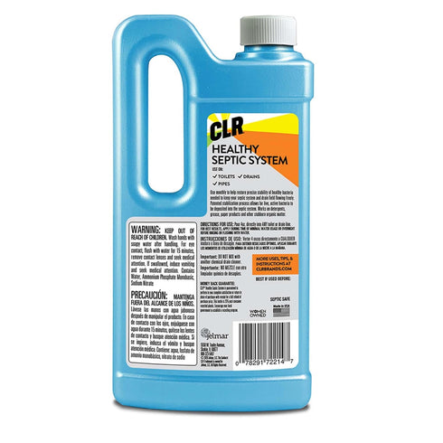CLR Healthy Septic System, Microbial Support Treatment, 14 Ounce Bottle...