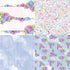 24 Sheets of Spring Flowers Theme Scrapbook Paper, 6 Inchs Origami Vintage Journaling Scrapbooking Supplies, Cardstock Craft Kits for Planners Bac...