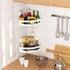 LUXEAR Corner Shower Caddy Suction Cup No-Drilling Removable Shower Caddy Basket Powerful Suction Bathroom Shower Shelf Waterproof & Rustproof Org...