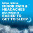 Amazon Basic Care Acetaminophen PM Caplets, Pain Reliever Plus Nighttime Sleep Aid, Extra Strength, Helps Occasional Minor Aches, Pains and Headac...