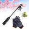 Weed Puller Tool Uprooting Weeding Tool with Long Handle Portable 4 Teeth Steel Hand Weeder Weed Remover Garden Standing for Backyard Farm Manual ...