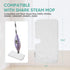 3 Pack S3501 S3601 Steam Pocket Mop Pads for Shark S3500 Series S3501 S3601 S3550 S3901 SE450 S3801CO S3601D S2901 S2902 Steam Mop Pads Washable...
