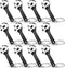 Chumia 12 Pieces Adjustable Hand Wrench Black Spanner Wrench Size Adjustable Spanner Hand Knurl Tool Adjustable Wrench Wide Jaw Wrench Repair Hand...