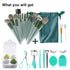 Koccido Makeup Brushes 30 Pcs Makeup Kit,Foundation Brush Eyeshadow Brush Make up Brushes Set (Green, 30 Piece Set Large)...