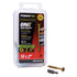 Power Pro Premium One Multi-Material Flat Head Screws, Epoxy Coated Steel, Fasten in Wood, Metal, Concrete, Drywall and Plastic, Bronze, #10 x 2 i...