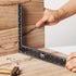 Mr. Pen- Carpenter Square, Framing Square, 8 inch x 12 inch, Carpenters Square, Right Angle Ruler, Framing Tools, L Shape Ruler, Metal Square, Ste...