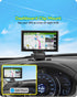 for Garmin GPS Car Mount Rear View Mirror Dashboard Replacement 17mm Ball Mount Dash Holder fits Nuvi Drive DriveAssist DriveSmart Dezl RV...