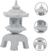 Micro Landscape Decoration Fish Tank Ornaments Miniture Decoration Asian Decorations Chinese Temple Statue Zen Garden Accessories Mini Pagoda Figu...
