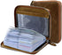 Credit Card Holder Wallet Large Leather Passport Case 42 Card Slots...