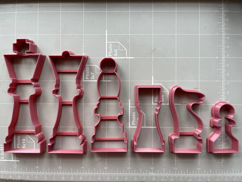 Chess Cookie Cutter (All set)...