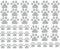 49 Pieces/Set Dog Paws Wall Decals Vinyl Pawprints Sticker Animal Footprint Wall Art Decoration for Kids Boy Girl Baby Nursery Bedroom Living Room...