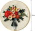 TAORANJU 1 Set Embroidery Kit Punch Needle Kit Cross Stitch Kits with Floral Pattern for Beginners...