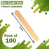 6" Jumbo Wooden Craft/Popsicle Sticks/DIY Craft Projects- Pack of 100ct...