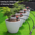 50pcs Adjustable Drip Irrigation Emitters for 1/4" Drip Irrigation Tubing Adjustable 360 Degree Water Flow Drippers Sprayer Drip Sprinklers with S...