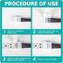 LED Light Strip Connectors 4-Pin 10mm Wide, 10-Pack Led Strip Connectors 4 pin Led Connectors for Kitchen Cabinet Bedroom DIY LED Strip Project So...
