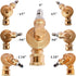 8 Pack 7 Angles Pressure Washer Pivoting Coupler Attachment Accessories Kit 1/4”Quick Connect 240 Degree Rotation,7 Power Washer Spray Nozzle Tips...