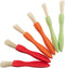 READY 2 LEARN Triangle Grip Paint Brushes - Set of 6 - 3 Sizes - 18m+ - Easy to Grip Paint Brushes for 2, 3 and 4 Year Olds - Encourage Writing Gr...