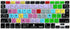 XSKN Adobe After Effects Shortcuts Keyboard Skin Hot Keys AE Keyboard Cover for MacBook Air 13 & MacBook Pro 13 15 17, Retina (US/European ISO Key...