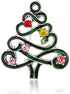 2021 Christmas Gifts Brooch, Rhinestone Crystal Christmas Brooch Pins for Xmas Holiday Party Celebration...