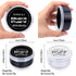 BOBISUKA Halloween Black and White Face Body Paint Oil Based Face Painting Kit for Adult Non Toxic Large Capacity Facepaint for Cosplay Clown Skel...