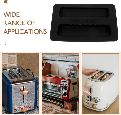 Kichvoe Bread Toaster Silicone Toaster Lid Slice Toaster Lid Cover 6.2 * 4Inch Bread Maker Cover Toaster Appliance Top Cover Sandwich Upper Lid To...