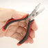 The Beadsmith Flat Nylon Jaw Pliers – Fine Tips – 5 inches (127mm) – Ergonomic Handle with Double Leaf Springs – Jewelry Making Tool for Creating ...