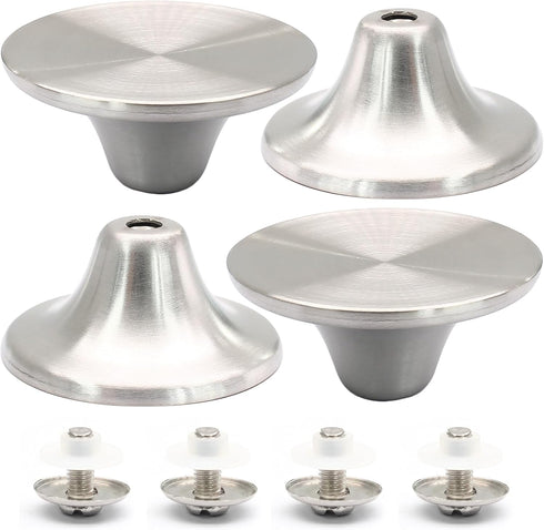 4pcs Dutch Oven Knob, Stainless Steel Lid Knob Replacement for Enameled Ceramic Cast Iron Dutch Oven Pot Lid...